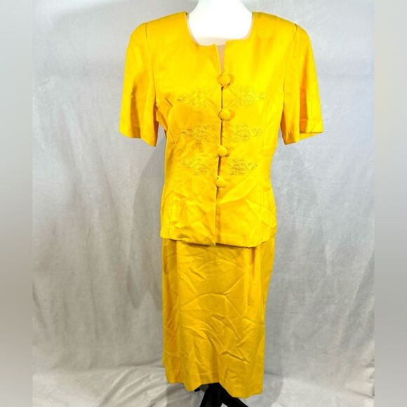 Kathie Lee Collection Vintage skirt set size 12 NWOT - Picture 1 of 7